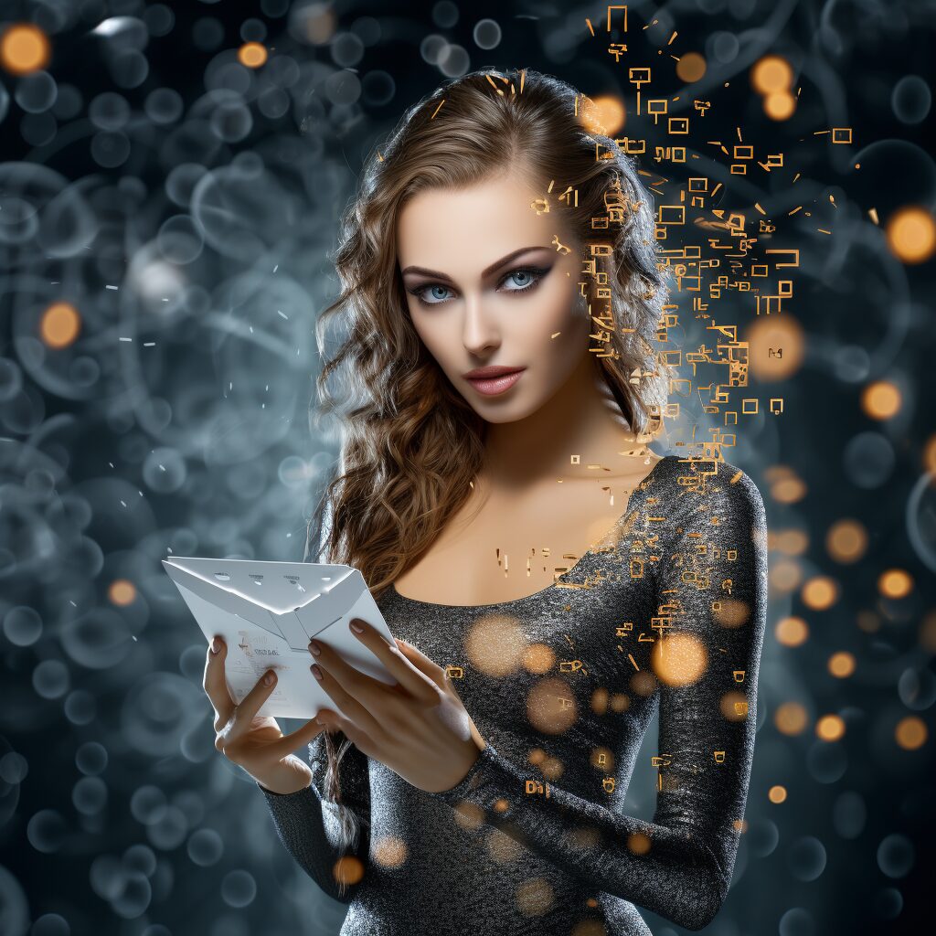 Revolutionize Your Campaigns with AI-Driven Email Marketing - The Future is Here! Graphic Illustration Depicting Advanced Email Marketing Strategies Powered by AI Technology